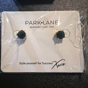 Park Lane Earrings Emerald Studs New in box